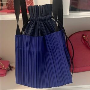 Pleats Please Issey Miyake Women 'Square Pleats' Bag--ONE DAY ONLY SALE--No Bid.
